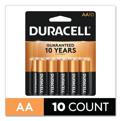 COPPERTOP ALKALINE BATTERIES AA 10/PK